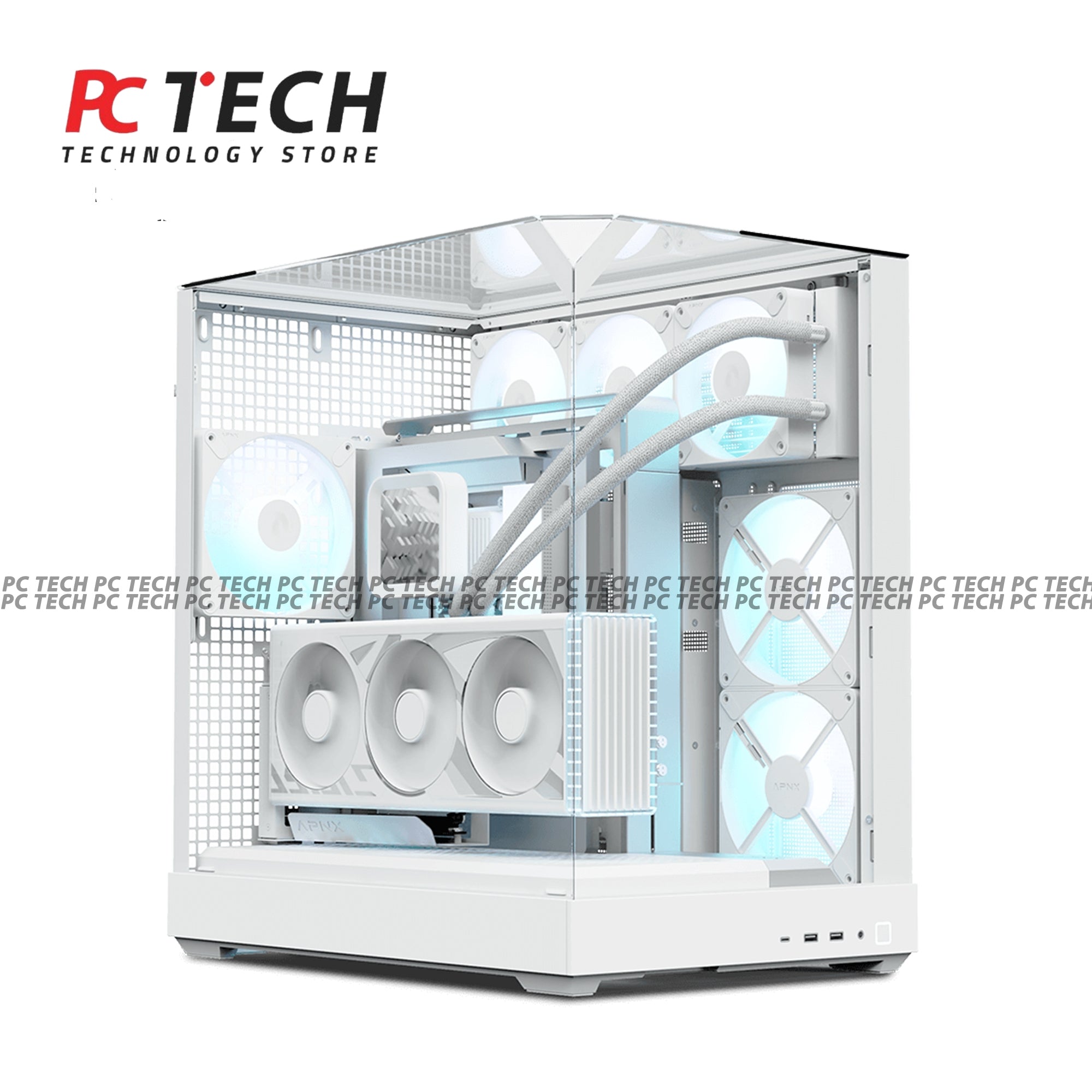 APNX V2 White Computer Case
