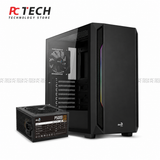 AEROCOOL P500D Black Case Combo with 650W 80+ Bronze Power Supply
