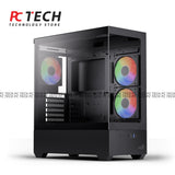 AEROCOOL P500D Black Case Combo with 650W 80+ Bronze Power Supply