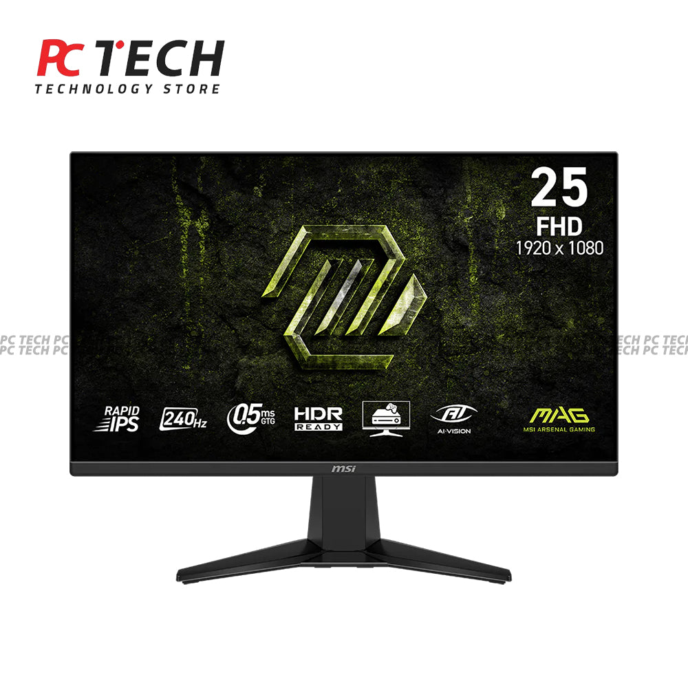MSI MAG 255F X24 24.5 Inch Rapid IPS 240Hz Gaming Monitor