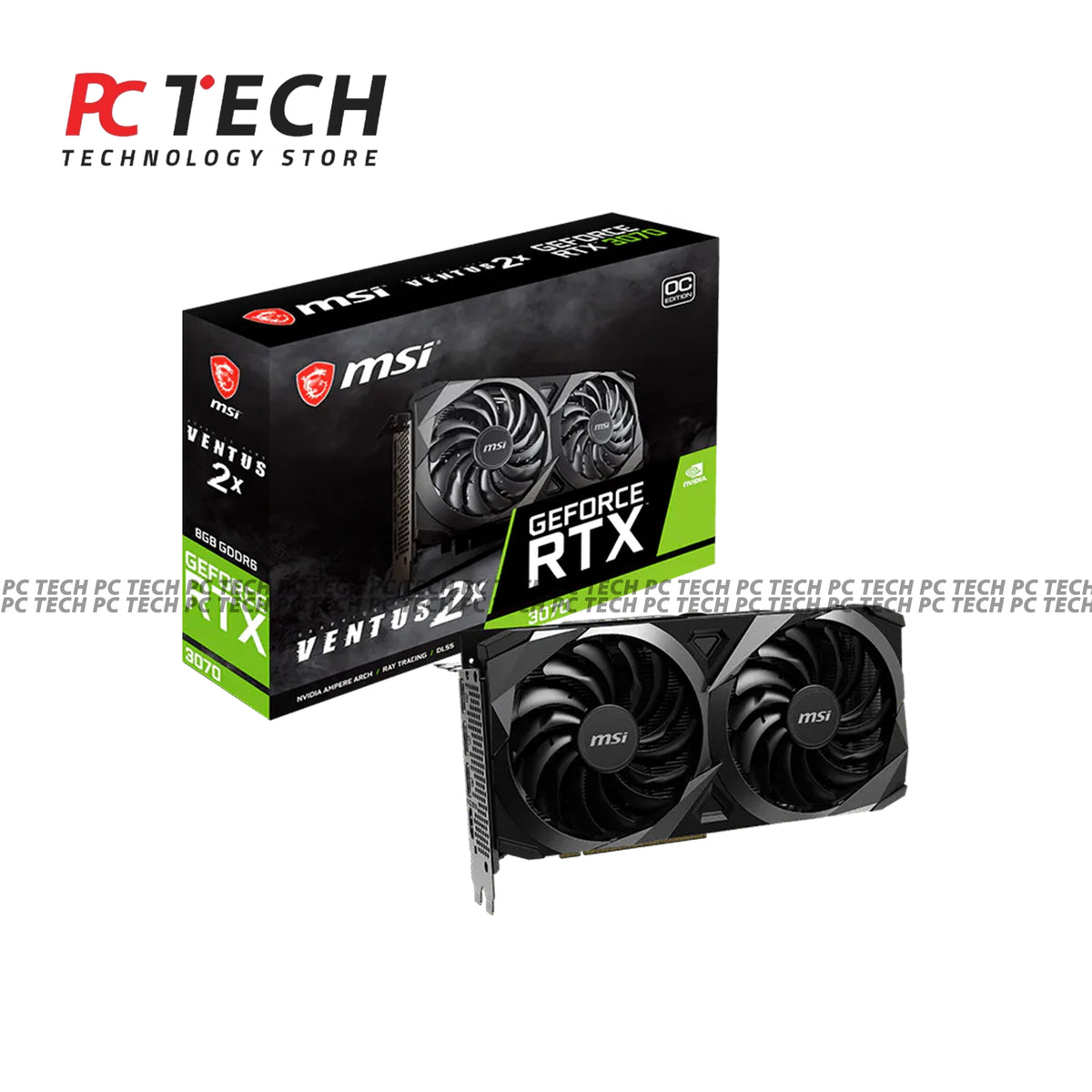 The MSI GeForce RTX 3070 Ventus 2X OC