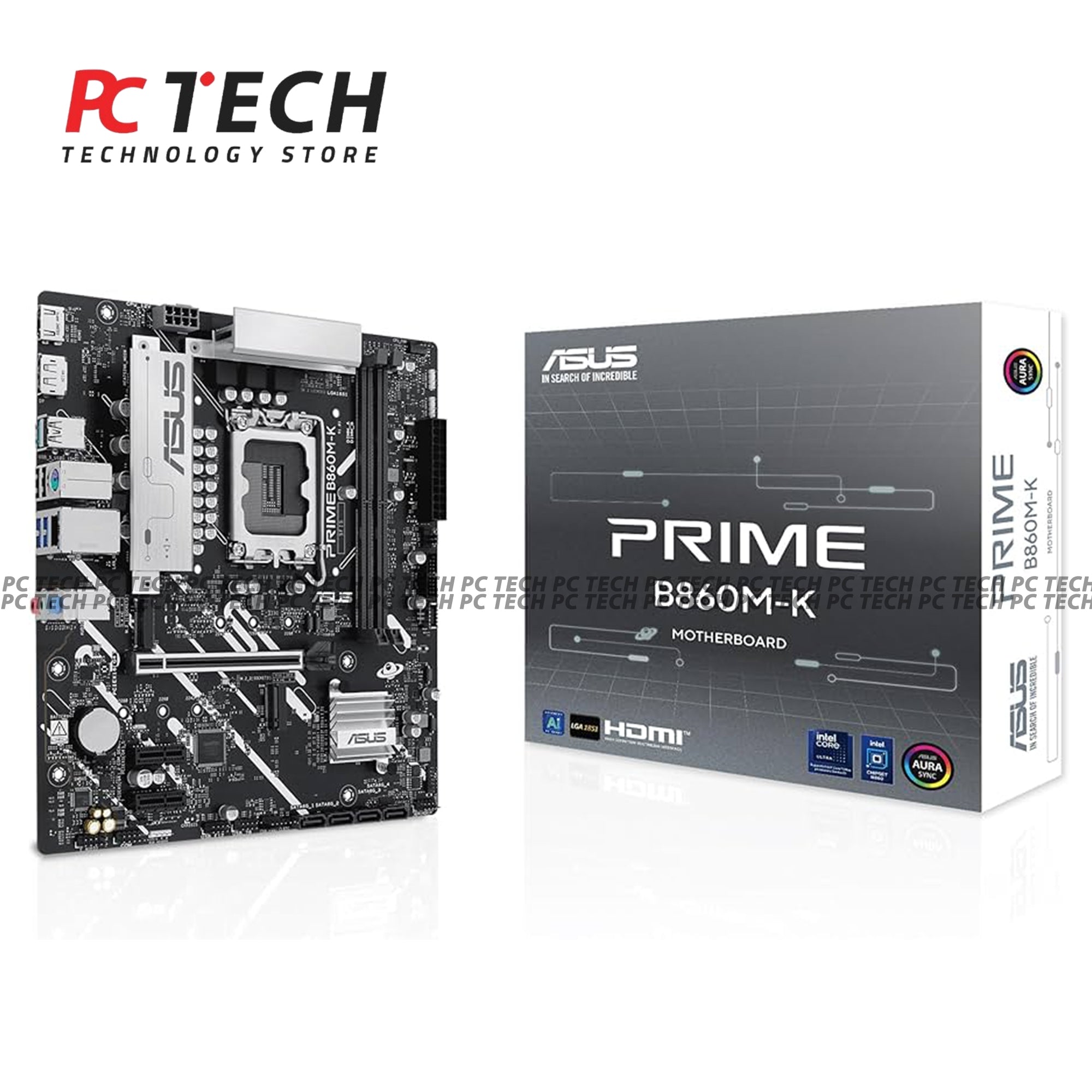 ASUS PRIME B860M-K Motherboard – Intel LGA1851 DDR5