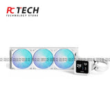 APNX LC1 LCD 360 White Liquid CPU Cooler