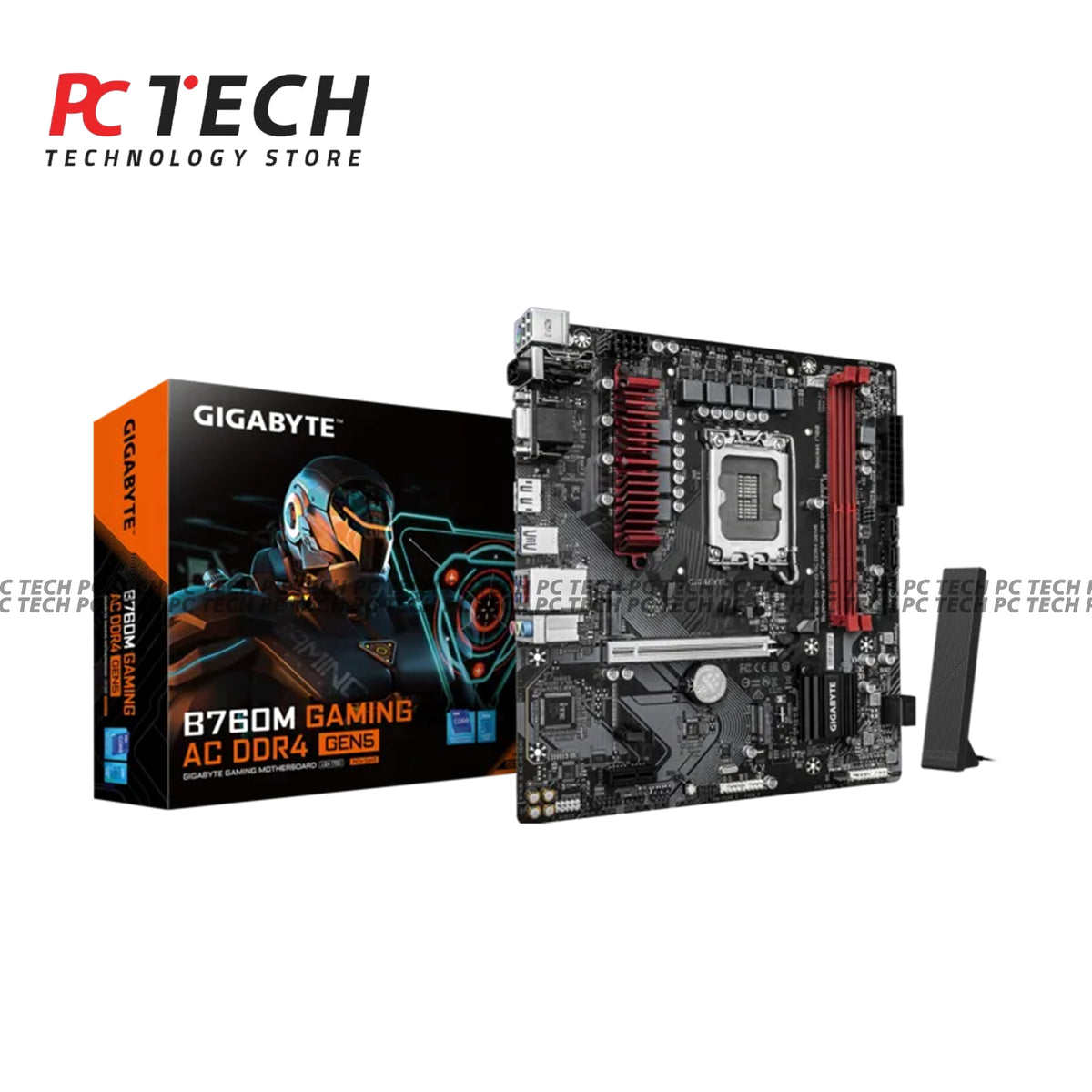 GIGABYTE B760M Gaming AC D4 Gen 5 Motherboard – LGA 1700 DDR4