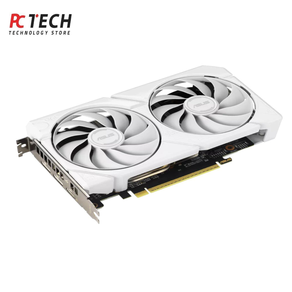 ASUS Dual Radeon RX 9060 XT 16GB GDDR6 White Edition Graphics Card