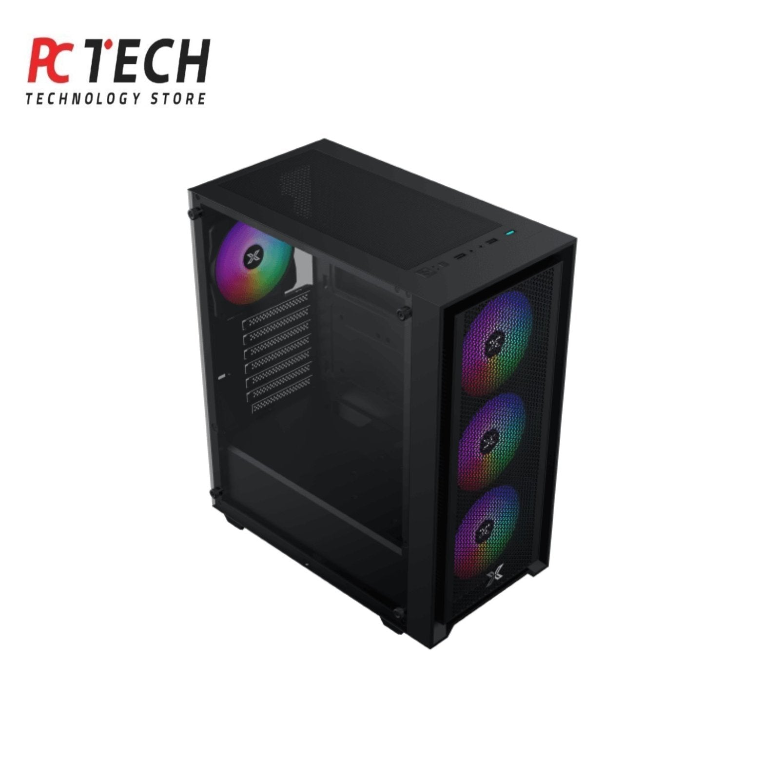 Xigmatek SKY II Gaming PC Case with Panoramic Glass Design