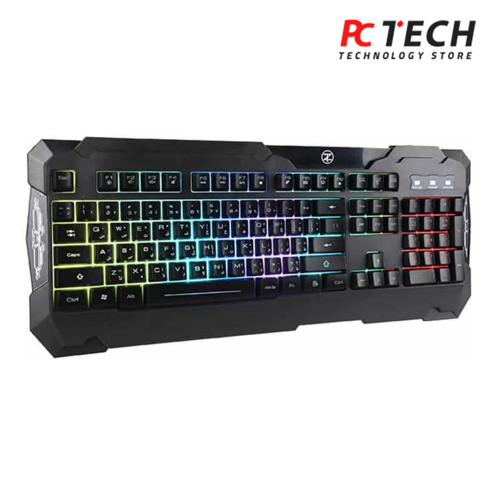 TechnoZone E9 RGB Gaming Membrane Keyboard