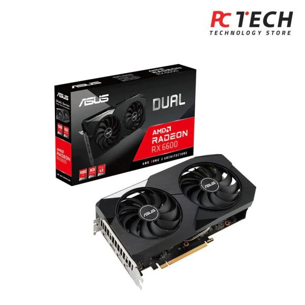 ASUS Dual RX 6600 8GB GDDR6 Gaming GRAPHIC CARD