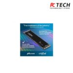 Crucial P3 1TB M.2 PCIe Gen3 NVMe Internal SSD – Up to 3500MB/s Sequential Read & 3000 MB/s Sequential Write – CT1000P3SSD8 - Image 3
