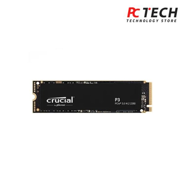 Crucial P3 500GB PCIe 3.0 3D NAND NVMe M.2 SSD up to 3500MB s