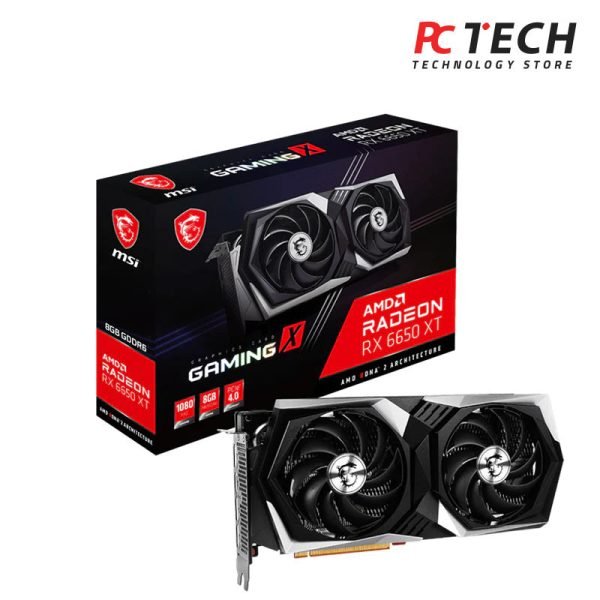 MSI Radeon RX 6650 XT GAMING X 8G GRAPHICS CARD