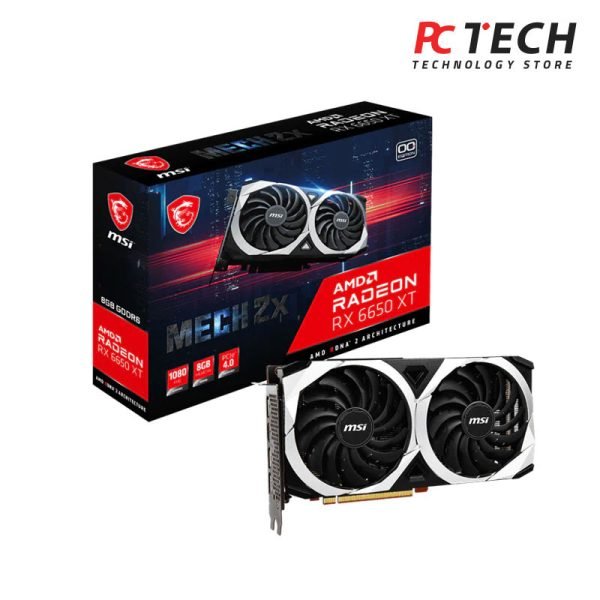 MSI Radeon RX 6650 XT MECH 2X 8GB OC Graphics Card