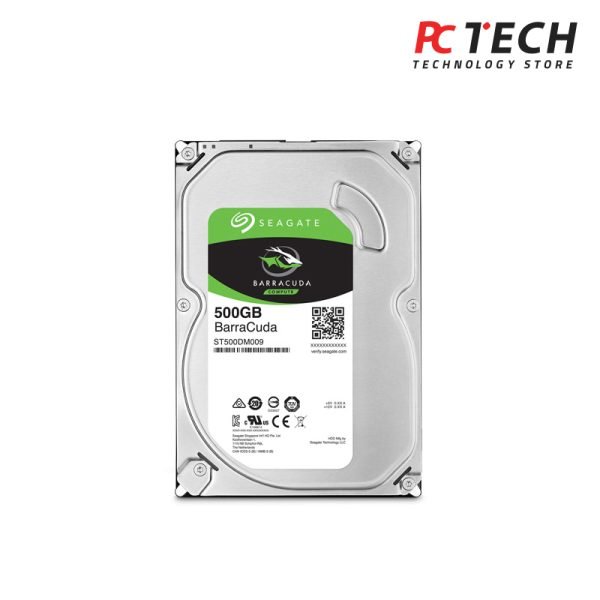 Seagate BarraCuda 500GB Internal Hard Drive HDD – 3.5 Inch SATA 6 Gb/s