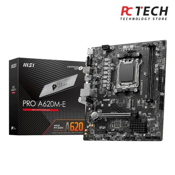 MSI A620M-E PRO DDR5 AM5 Micro ATX Motherboard