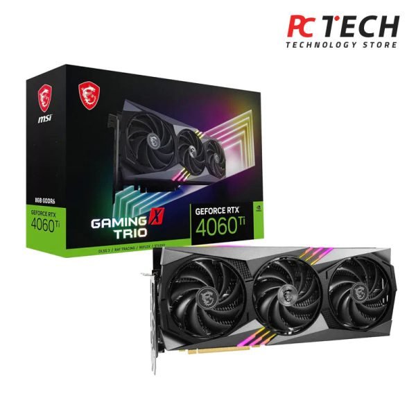 MSI GeForce RTX 4060 Ti Gaming X Trio 8GB GDDR6