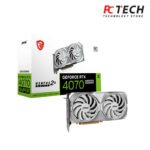 MSI GeForce RTX 4070 SUPER VENTUS 2X OC White Edition 12GB GDDR6X Graphics Card