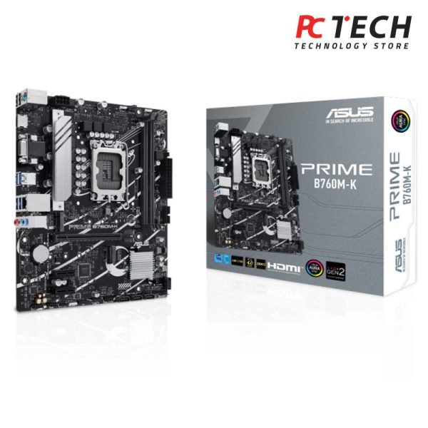 ASUS Prime B760M-K Intel B760 LGA 1700 mATX Motherboard