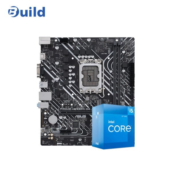 BUNDLE INTEL I5 12400F - ASUS PRIME H610M K