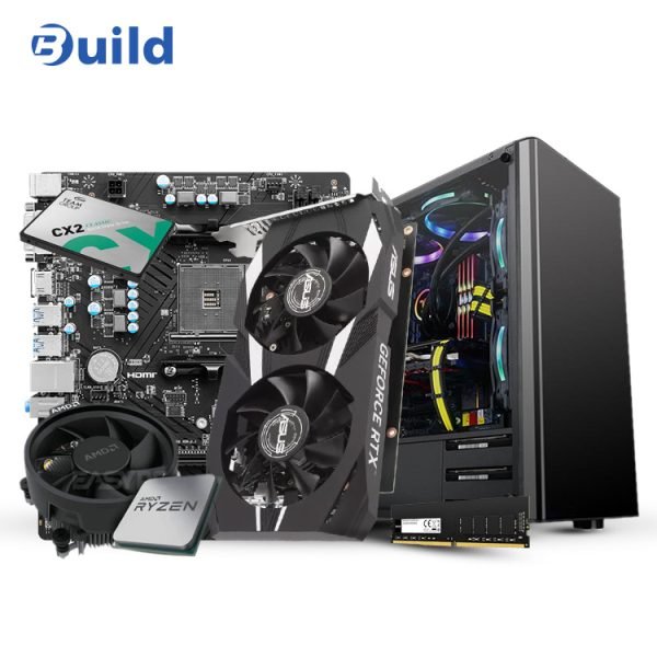 BUNDLE RYZEN 5 5500 Mpk - ASUS DUAL RTX 3050 6GB OC - MSI B450M A PRO MAX II - LEXAR 8GB 3200MHz