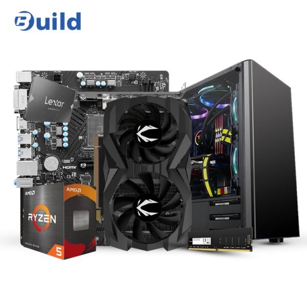 BUNDLE RYZEN 5 5500 - ZOTAC GTX 1650 4GB D6 DUAL FAN - MSI B450M A PRO MAX II - LEXAR 8GB 3200MHz