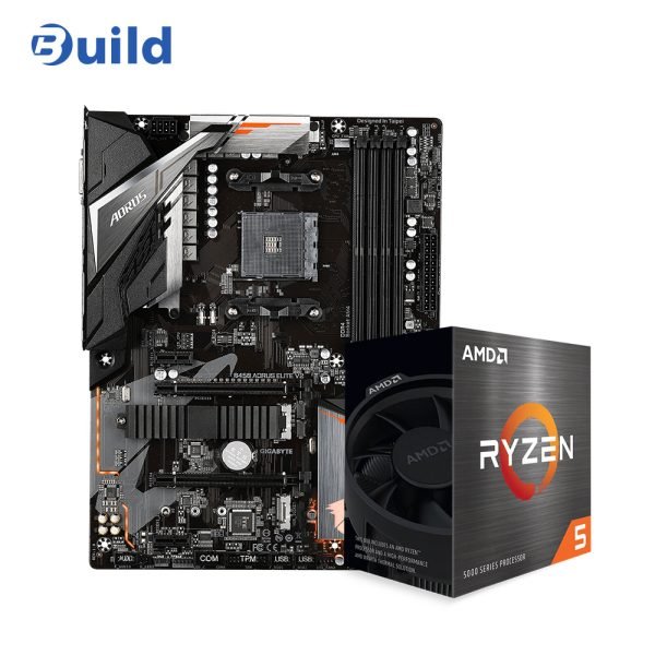 BUNDLE RYZEN 5 5600 - GIGABYTE AORUS B450 ELITE V2