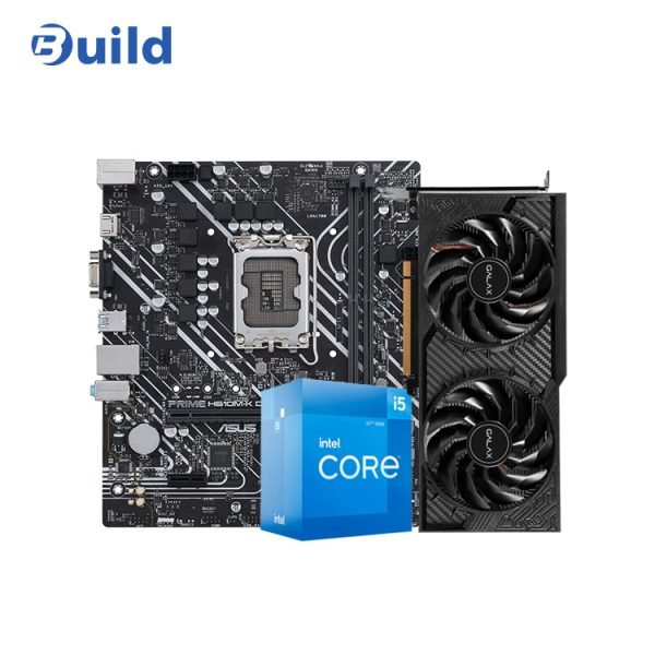 INTEL I5 12400F - GALAX DUAL RTX 4060 8GB - ASUS PRIME H610M K D4