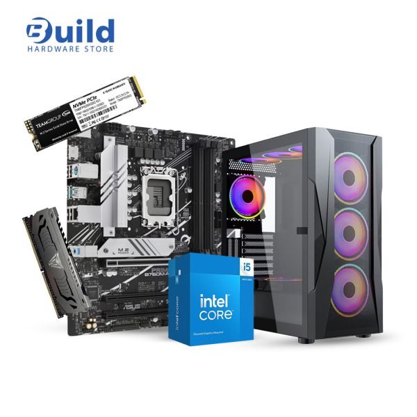 INTEL I5 14400F - ASUS PRIME B760M A D4 - PATRIOT VIPEER STEEL 8GB 3200MHZ CL16