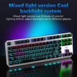 AULA F3087 TKL Mechanical Gaming Keyboard – Blue Switch – Rainbow backlight | Black / Silver - Image 4