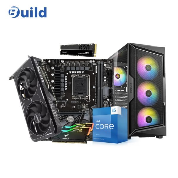 BUNDLE CORE I5 13400F - GIGABYTE B660M D2H - ASUS DUAL RTX 3060 TI 8GB DDR6X - LEXAR NM620 256GB M.2 NVME
