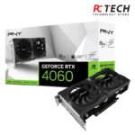 PNY GeForce RTX 4060 8GB VERTO Dual Fan GDDR6X Graphics Card, DLSS 3