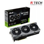 ASUS TUF Gaming RTX 4070 Ti OC Edition Gaming Graphics Card (PCIe 4.0, 12GB GDDR6X, HDMI 2.1a, DisplayPort 1.4a)