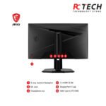 MSI G274QPF E2 27 Inch WQHD Gaming Monitor - 2560 x 1440 Rapid IPS Panel, 180 Hz / 1ms, 119% sRGB Colour Gamut, Display HDR 400, Adjustable Stand - DP 1.4a, HDMI 2.0b, USB Type-C - Image 3