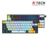 Fantech MK874 v2 Wired Mechanical Keyboard - Navy with Blue Switch - Image 2