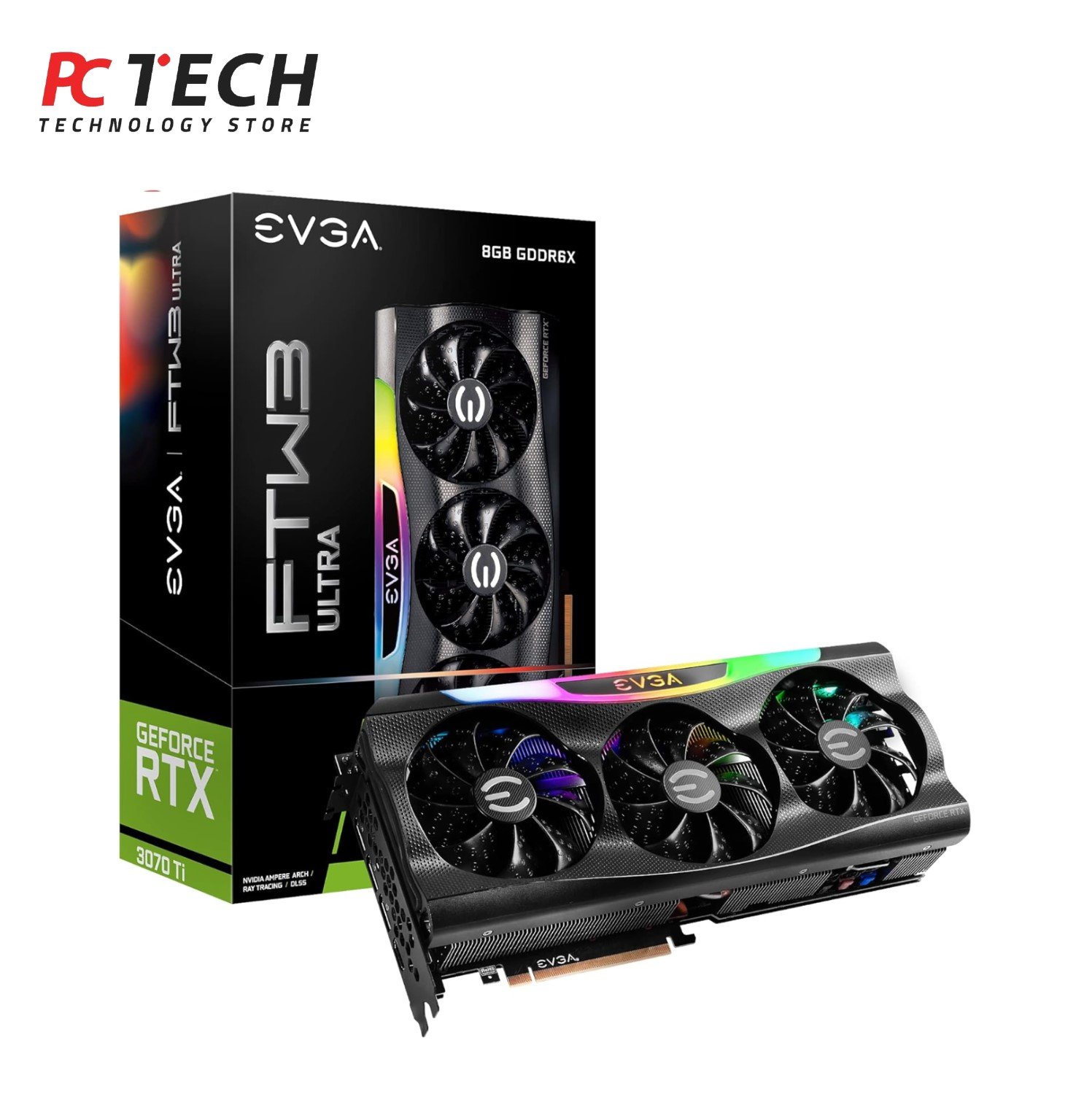 EVGA GeForce RTX 3070 FTW3 Ultra Gaming TRAY 1