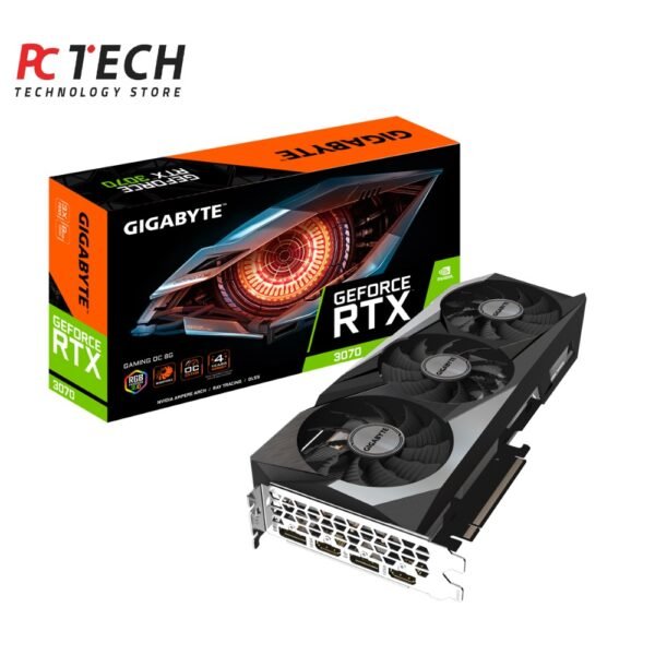GIGABYTE GAMING OC RTX 3070 8GB – Powerful NVIDIA GPU
