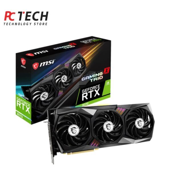 MSI GAMING X TRIO RTX 3070 8GB | TRAY – Powerful NVIDIA