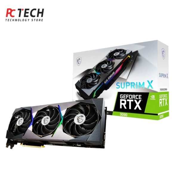 MSI GeForce RTX 3090 SUPRIM X 24GB GDDR6X Graphics Card – BOX