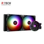 Aqua Elite 240 ARGB V6 Black Liquid CPU Cooler – Silent Cooling