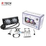 Aqua Elite 240 ARGB V6 Black Liquid CPU Cooler – Silent Cooling - Image 7