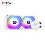 240 ARGB V6 White Liquid CPU Cooler – Silent Cooling