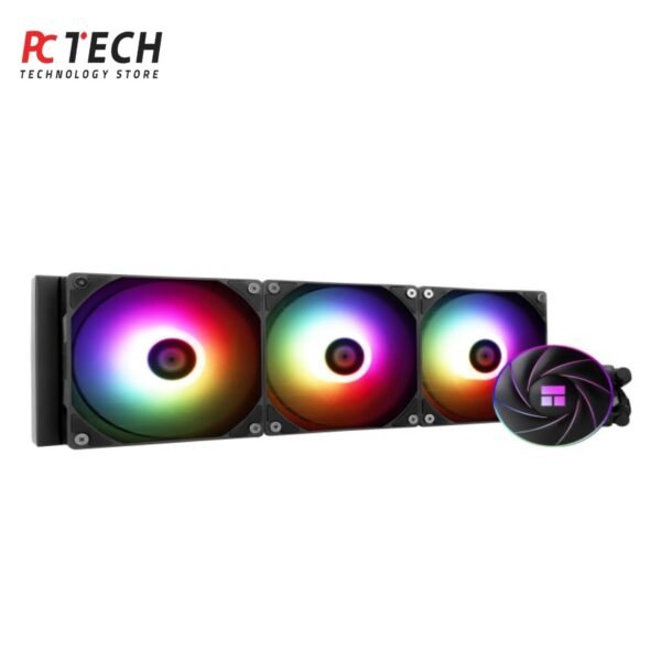 Aqua Elite 360 ARGB V6 Black Liquid CPU Cooler – High Performance