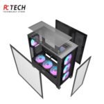 DarkFlash DRX90 Black Gaming Case – Mid Tower with RGB - Image 6