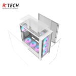Darkflash DRX90 White PC Case with Aigo AT650 650W 80+ Bronze PSU - Image 6