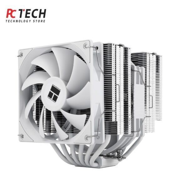 Peerless Assassin 140 Digital White PC Case Fan – Silent Cooling
