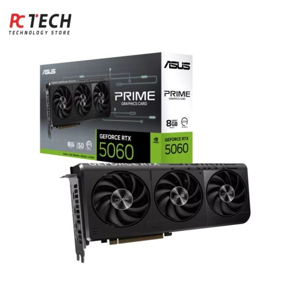 ASUS PRIME GeForce RTX 5060 8GB GDDR7 Graphics Card | DLSS 3.5