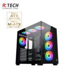 XIGMATEK AQUA V Air Black — Mid‑Tower ATX Gaming Case