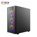 Antec AX65 Gaming Case with 4x ARGB Fans + 450W Antec Atom Power Supply - Image 2