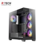 Antec CX300 ARGB Gaming Case Black – High Airflow Mid Tower PC Case