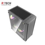 DK353 ATX Mid Tower Gaming PC Case with High Airflow Design - Image 3