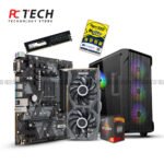 Gaming PC Ryzen 5 5500 with INNO3D RTX 2060 6GB – 16GB RAM, 128GB SSD